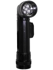 US Army Taschenlampe groß schwarz LED