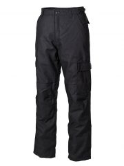 U.S. Kampfhose schwarz gefüttert