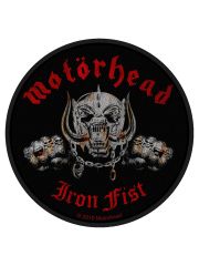Aufnäher Motörhead Iron Fist weiß