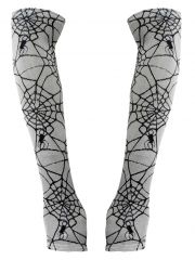 Armstulpen Spinne mit Netz