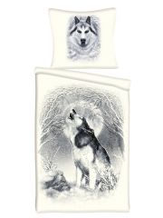 Spiral Bettwäsche White Wolf