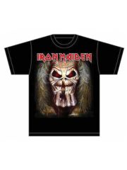 Iron Maiden T-Shirt Eddie Candle Finger