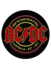 Aufnäher ACDC High Voltage Rock n Roll