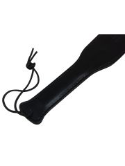 Gespaltene Lederpaddel Peitsche schwarz