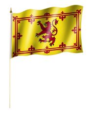Stockfahne Schottland Löwe