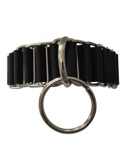 Leder Fetisch Halsband mit Ring