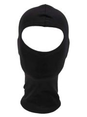 Sturmmaske dünn 1 Loch schwarz