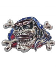 Gürtelschnalle Skull US Süden