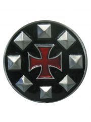 Gürtelschnalle Rivets Cross