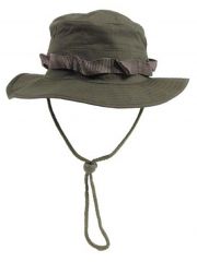 US GI Buschhut mit Kinnband oliv