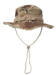 US GI Buschhut mit Kinnband desert