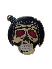Anstecker Pin Totenkopf Helmet laws