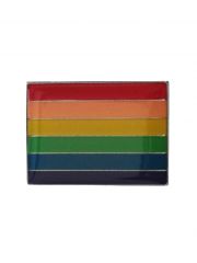 Anstecker Pin Flagge Regenbogen