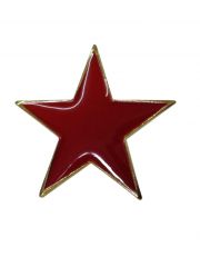 Anstecker Pin Roter Stern