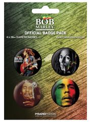 Button Set Bob Marley