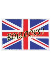 Aufnäher Flagge England Bollocks!