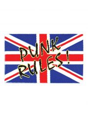 Aufnäher Flagge England Punk Rules