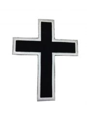 Aufnäher schwarzes Kreuz