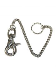 Schlüsselanhänger Karabiner Kette 34,5 cm