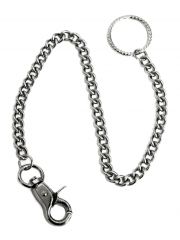 Schlüsselanhänger Karabinerhaken Kette 35 cm
