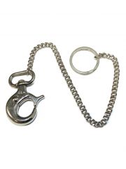 Schlüsselanhänger Karabiner Kette 35,5 cm