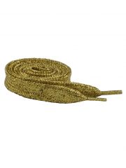 Schnürsenkel Glitzer gold