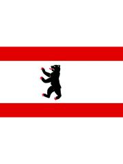 Fahne Berlin mit Bär