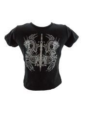 Kinder T-Shirt Drache mit Schwert
