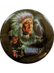 Button Untamed Spirit