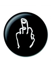2 Button Fuck off schwarz
