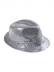 Clubstyle Party Hut silber mit Pailletten