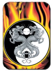 3 Aufkleber Yin Yang