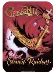 3 Aufkleber Cypress Hill Stoned