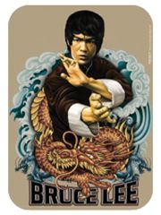 3 Aufkleber Bruce Lee Dragons
