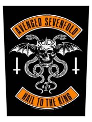 Avenged Sevenfold Rückenaufnäher Biker