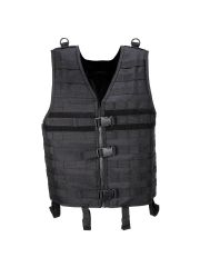 Armee Weste Molle schwarz mit Modular System