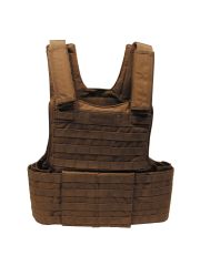 Weste mit Futter Molle coyote tan mit Modular System