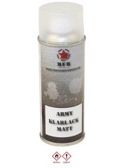 Militär Lack Spraydose klarlack matt