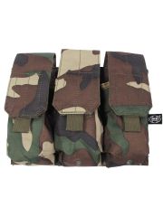 Magazintasche dreifach MOLLE Modular System woodland