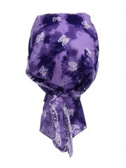 Bandana Cap Old School violettes Batik