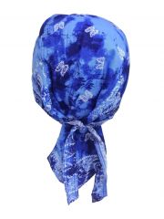 Bandana Cap Old School blau Batik