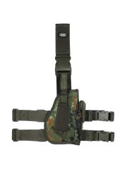 Tactical Pistolen Tiefziehholster rechts fecktarn