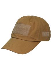 Baseball Einsatz Cap coyote tan mit Klett
