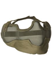 Airsoft Gitterschutzmaske oliv