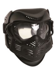 Paintball Gesichtsschutz Maske schwarz