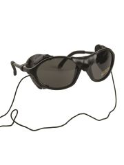 Schnee Gletscherbrille schwarz