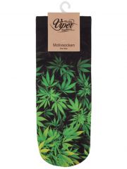 Sneaker Socken bedruckt Hanf