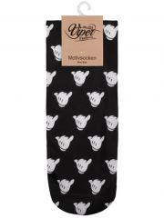 Sneaker Socken bedruckt Comic Hand