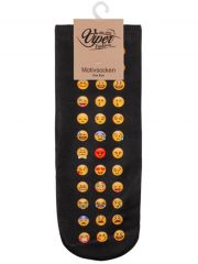 Sneaker Socken bedruckt Emoji