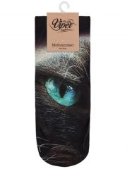 Sneaker Socken bedruckt Auge